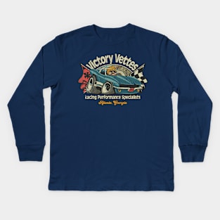 Victory Vettes 1983 Kids Long Sleeve T-Shirt